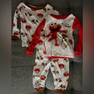 Elmo Pajama Set